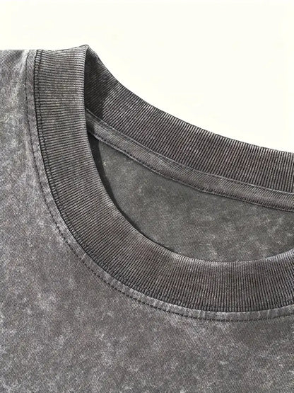 Brooklyn – T-shirt in cotone con girocollo