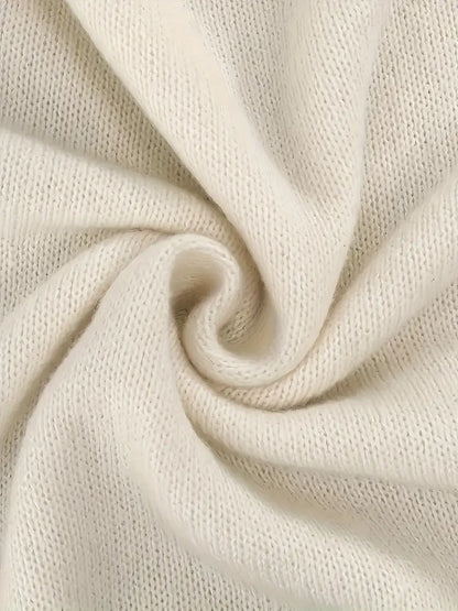 Adielyn – Elegante maglione lavorato a maglia con maniche a righe