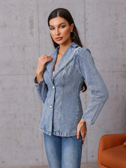 Kamala – Giacca in denim di cotone