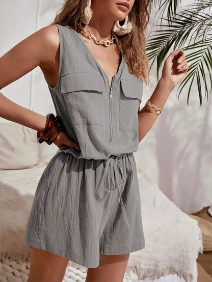 Deliora – Tuta senza maniche minimalista ed elegante