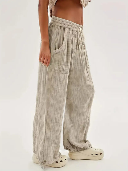 Zafrina – Pantaloni in cotone comodi e di alta qualità