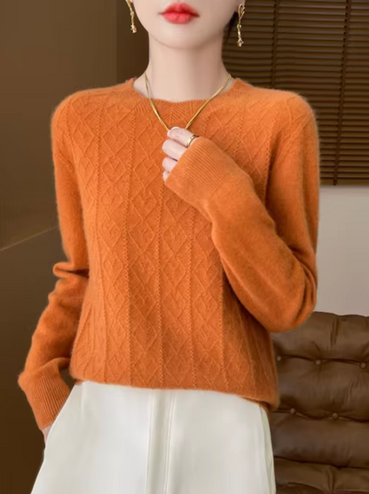 Akia – Maglione in maglia di lana cashmere
