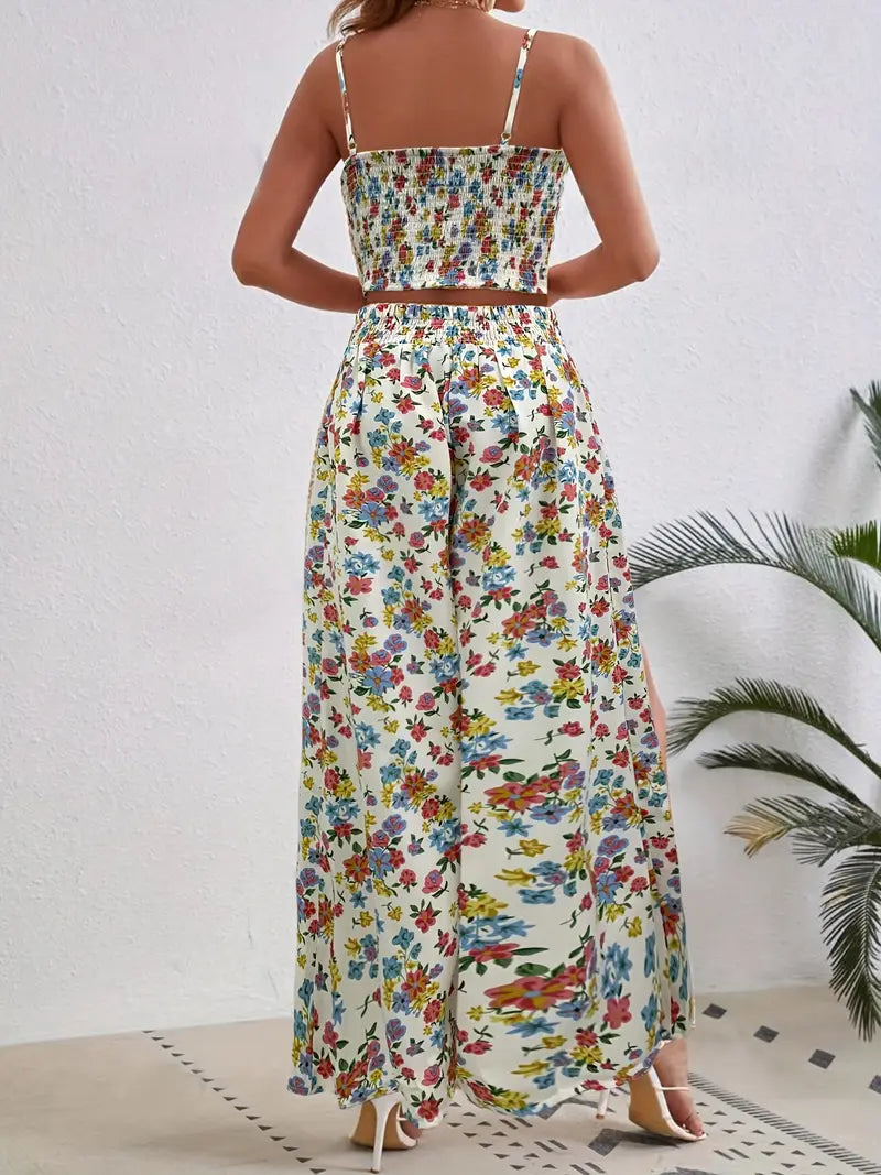 Mykaela – Set due pezzi in cotone leggero ed elegante