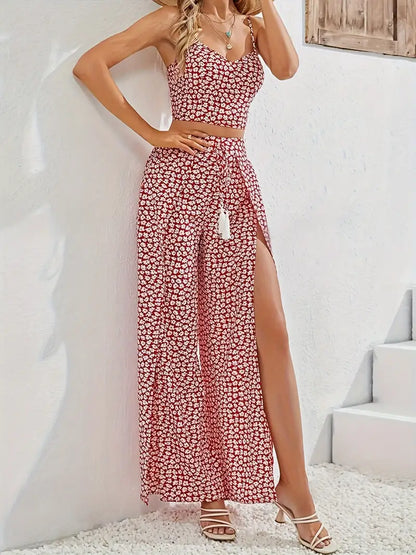 Mykaela – Set due pezzi in cotone leggero ed elegante