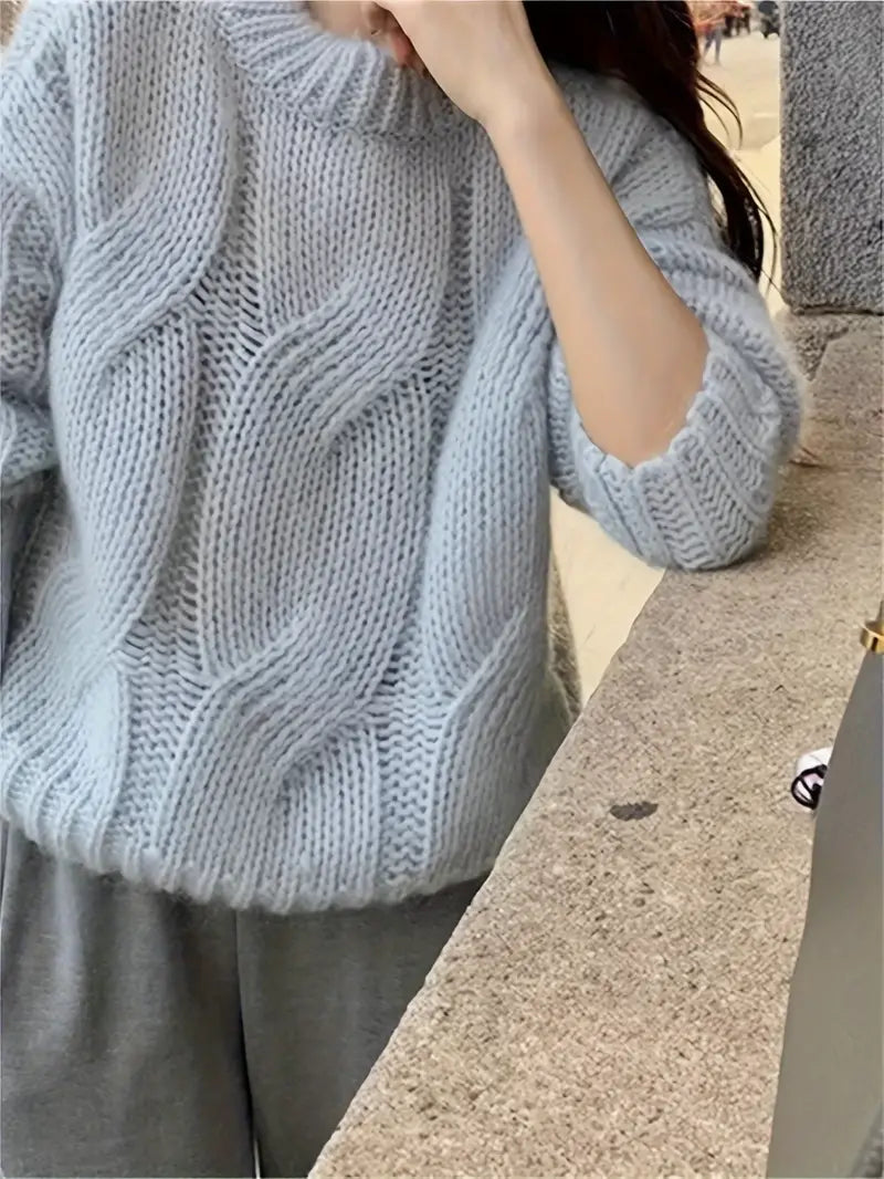 Shine – Maglione a maglia spessa