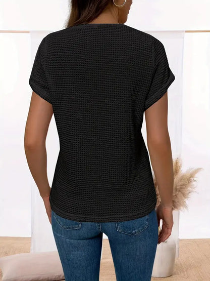 Yzendra – Elegante top lavorato all'uncinetto