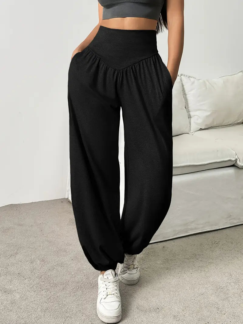 Noctelith – Pantaloni eleganti a gamba larga