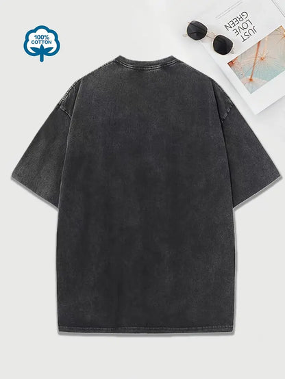 Brooklyn – T-shirt in cotone con girocollo