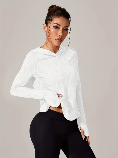 Gravella – Felpa con cappuccio in rete leggera e traspirante