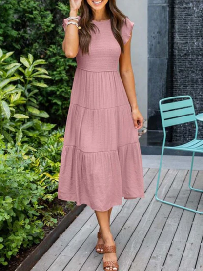 Ravelle – Abito midi elegante con balze