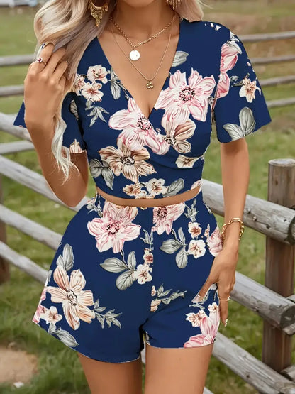 Felly – Elegante set estivo con motivo floreale