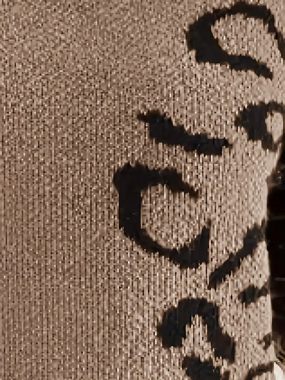 Shreya – Maglione lavorato a maglia con stampa leopardata