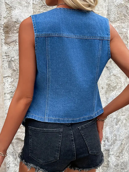 Buffy – Gilet in denim alla moda