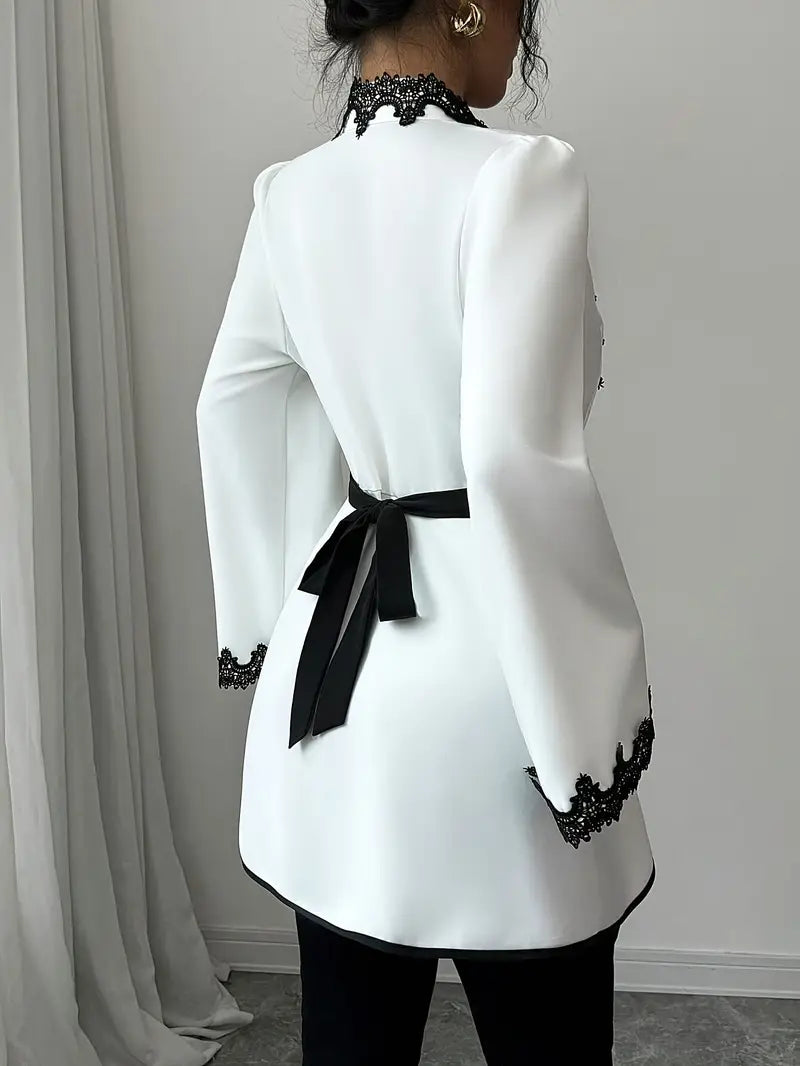 Dixie – Giacca elegante con rifiniture in pizzo