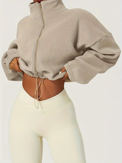 Brianna – Giacca corta in pile