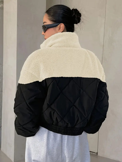 Jolene – Giacca trapuntata in pile