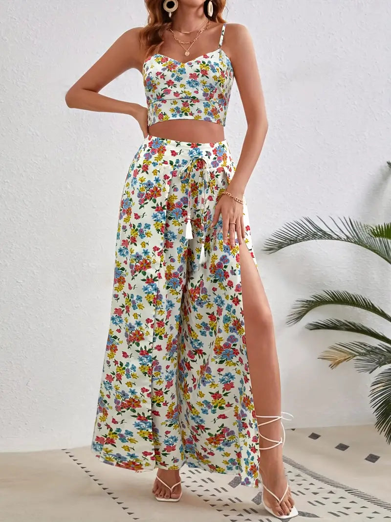 Mykaela – Set due pezzi in cotone leggero ed elegante