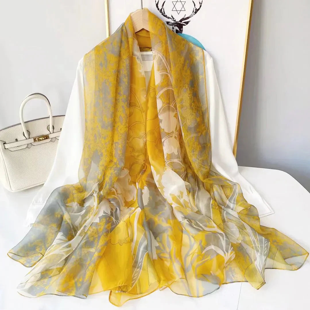 Ismerie – Sciarpa di chiffon vivace ed elegante