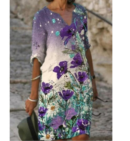 Eldavine – Abito elegante con stampa