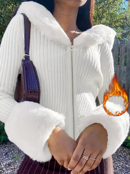 Jyoti – Elegante maglione con cerniera