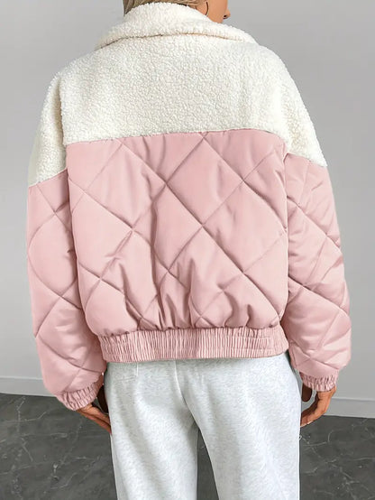 Jolene – Giacca trapuntata in pile