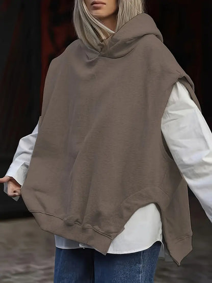 Ditta – Felpa con cappuccio alla moda in cotone