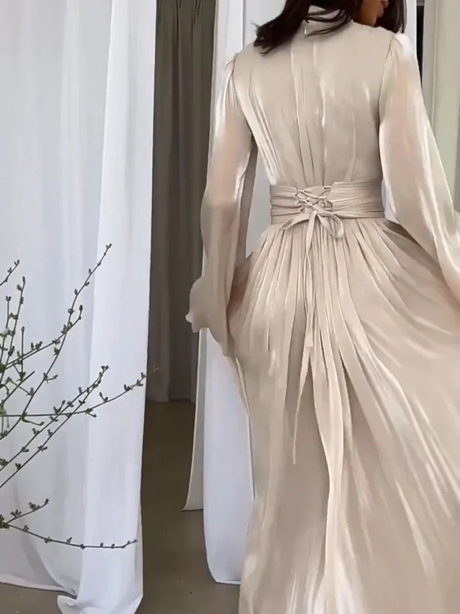 Lytheris – Abito lungo elegante in raso