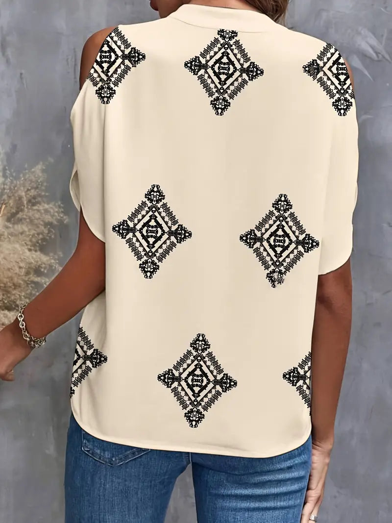 Elvaria – Elegante camicetta con spallina sottile