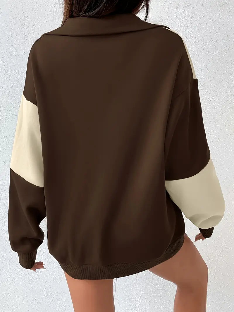 Kali – Comoda felpa color block