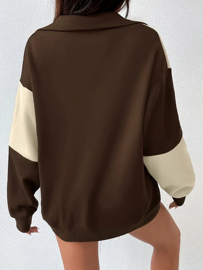 Kali – Comoda felpa color block