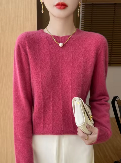 Akia – Maglione in maglia di lana cashmere