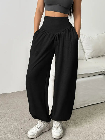 Noctelith – Pantaloni eleganti a gamba larga