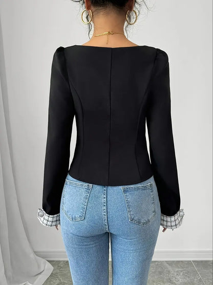 Madelyn – Top elegante in stile giacca