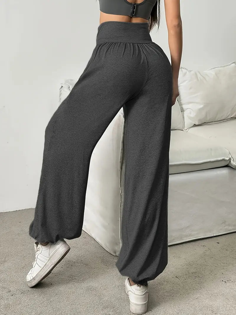 Noctelith – Pantaloni eleganti a gamba larga