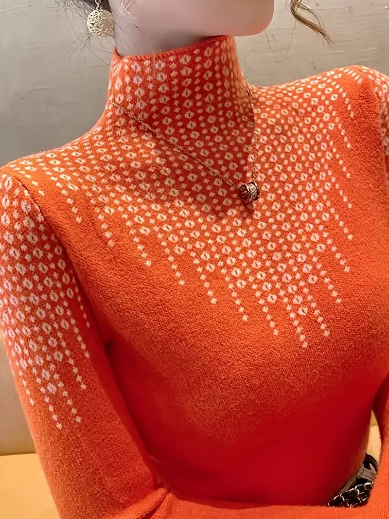 Soenn - Maglione elegante a collo alto