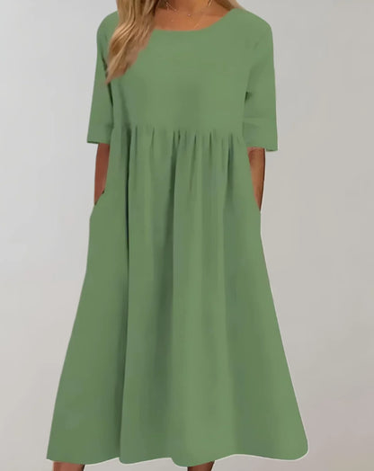 Diella – Abito in lino di cotone