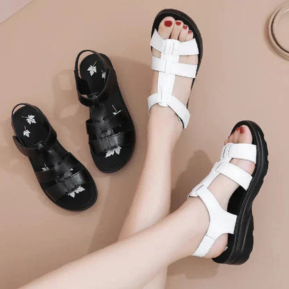 Thessy – Sandali in pelle con cinturini comodi e di alta qualità