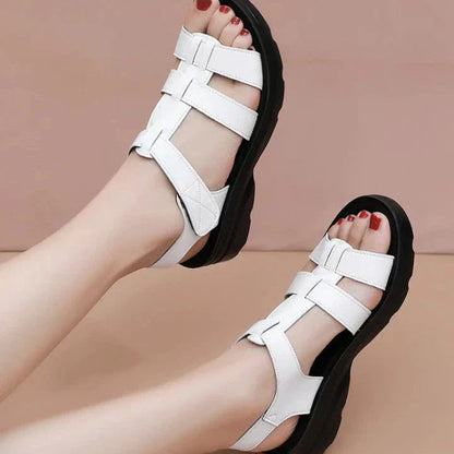 Thessy – Sandali in pelle con cinturini comodi e di alta qualità