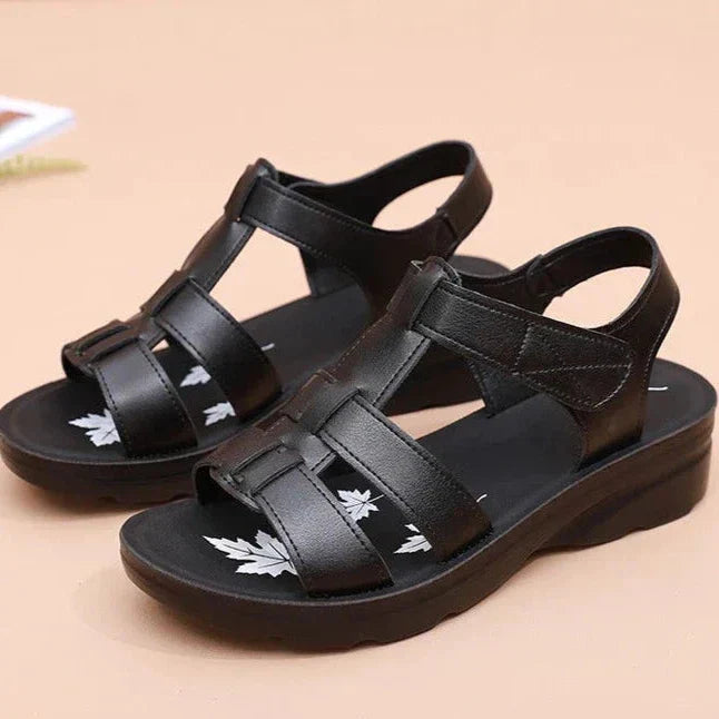 Thessy – Sandali in pelle con cinturini comodi e di alta qualità