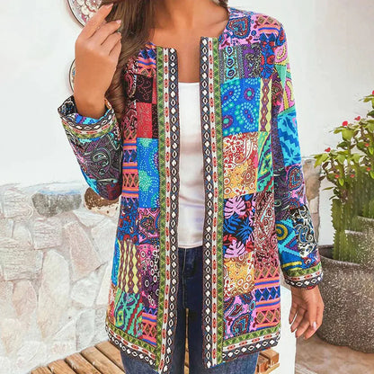Zoryelle – Giacca patchwork boho colorata
