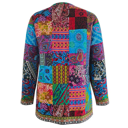 Zoryelle – Giacca patchwork boho colorata