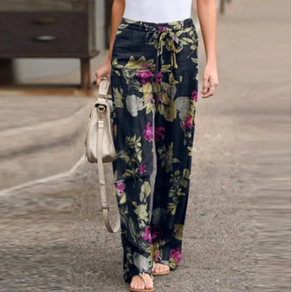 Calista – Pantaloni con coulisse in stile boho