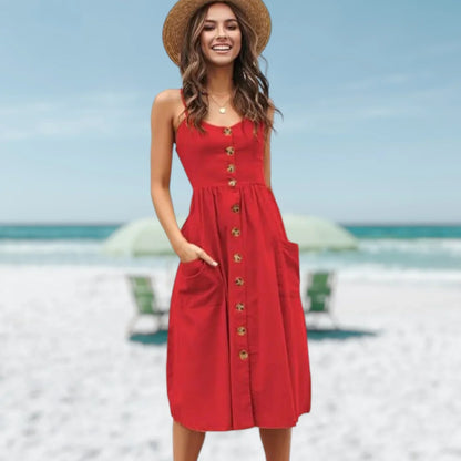 Ilode – Abito in cotone leggero