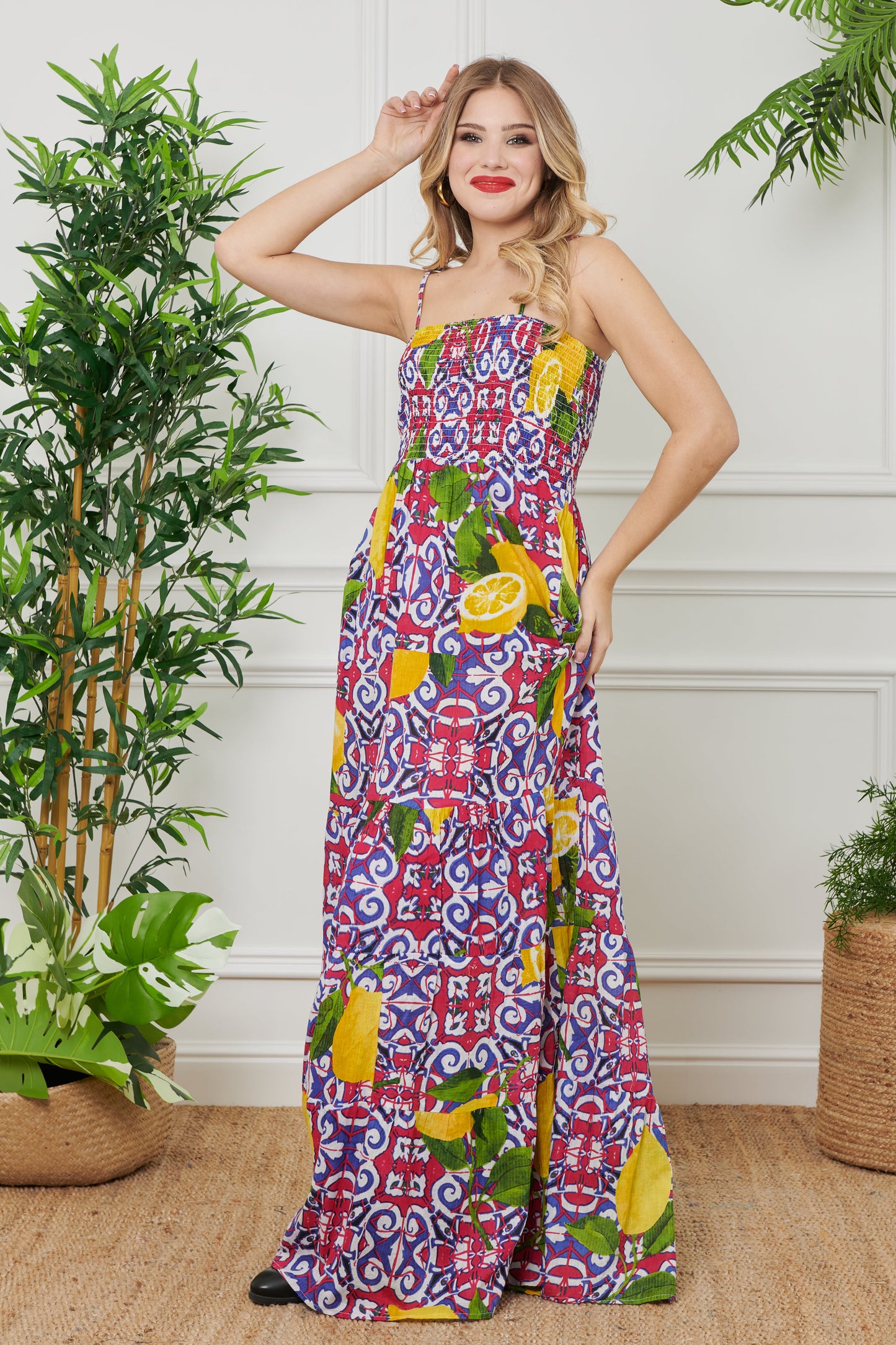 Brigitta - Abito Lungo Corpetto Stile Incantevole