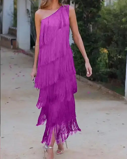 Abito andaluso con frange