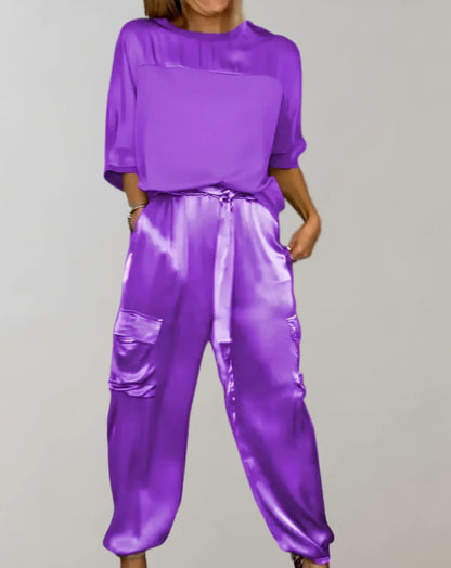 Harlow – Completo in raso elegante e sofisticato