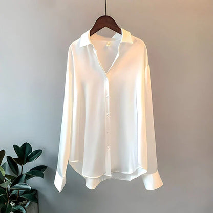 Lumi - Blusa elegante in raso