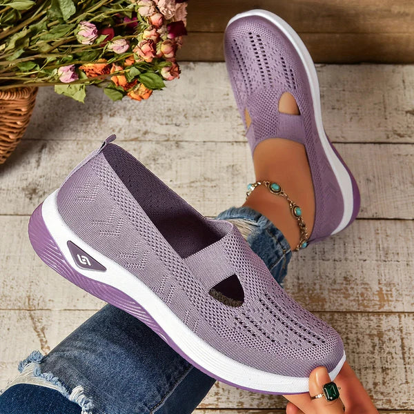 Enoia – Sneakers da donna traspiranti in maglia