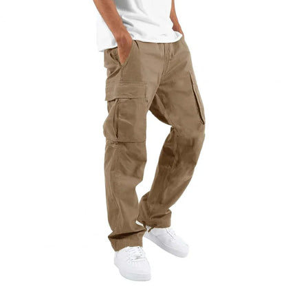 Troi – Pantaloni cargo eleganti in cotone