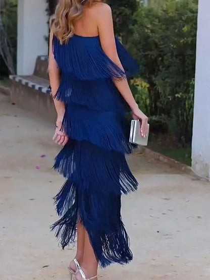 Abito andaluso con frange